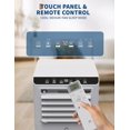 thumbnail image 3 of 8,000 BTU Portable Air Conditioners, Portable AC Unit with Follow me Mode, Floor AC Unit up to 350 sq.ft, Remote Control, 24H Timer, Room Office Garage, 3 of 7