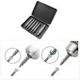 thumbnail image 4 of Yeacher 6 pcs Drill Bit Set Broken Head Screw Removal Tool Bolt Screw Extractor Breaker Screw Remover Stripping Tool, 4 of 8