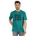 thumbnail image 1 of Inkmeso T-Shirt à Col Rond pour Hommes avec Imprimé Graphique Best Papa Ever.€ T-Shirt pour la Fête des Pères, 1 of 7