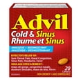 thumbnail image 1 of Decongestant Advil Cold & Sinus - 20 capsules, 1 of 6