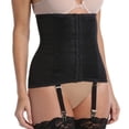 thumbnail image 1 of Women's Rago 21 Shapette Waist Cincher with Removable Garters (Black 8X), 1 of 4