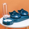 thumbnail image 4 of Shengyu Siphon Principle Cat Bowl With Securely Placed Card Slot Multi Directional Card Slot Cat Food Bowl Blue, 4 of 6
