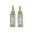 thumbnail image 1 of Eaton Tripp Lite Series Cat5e 350 MHz Molded (UTP) Ethernet Cable (RJ45 M/M), PoE - Gray, 1 ft. (0.31 m) - Patch cable - RJ-45 (M) to RJ-45 (M) - 1 ft - UTP - CAT 5e - molded, stranded - gray, 1 of 2