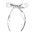 thumbnail image 2 of Scunci Pearl Bow Barette, 2 of 4