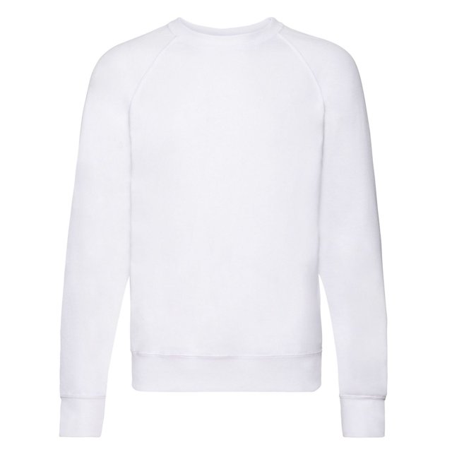 Fruit of the Loom Chandail Molletonné Raglan Léger pour Adulte