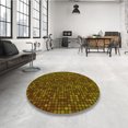 thumbnail image 4 of Ahgly Company Machine Washable Indoor Rectangle Transitional Night Red Area Rugs, 6' x 9', 4 of 7