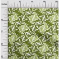 thumbnail image 2 of oneOone Velvet Forest Green Fabric Abstracts Sewing Material Print Fabric By The Yard 58 Inch Wide, 2 of 4