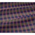 thumbnail image 4 of oneOone Viscose Jersey Fabric Madras Check Decor Fabric Printed BTY 60 Inch Wide, 4 of 4