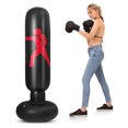 thumbnail image 1 of Sac de Boxe Gonflable en PVC de 5,2 Pi Sac de Frappe Gonflable Sac de Cible de Boxe de Mise en Forme, 1 of 6