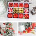 thumbnail image 2 of 26Pcs Christmas Tree Balls Bright Adorable Festival Prop Exquisite  Tree Ornament Ball Pendant Home Decor, 2 of 11