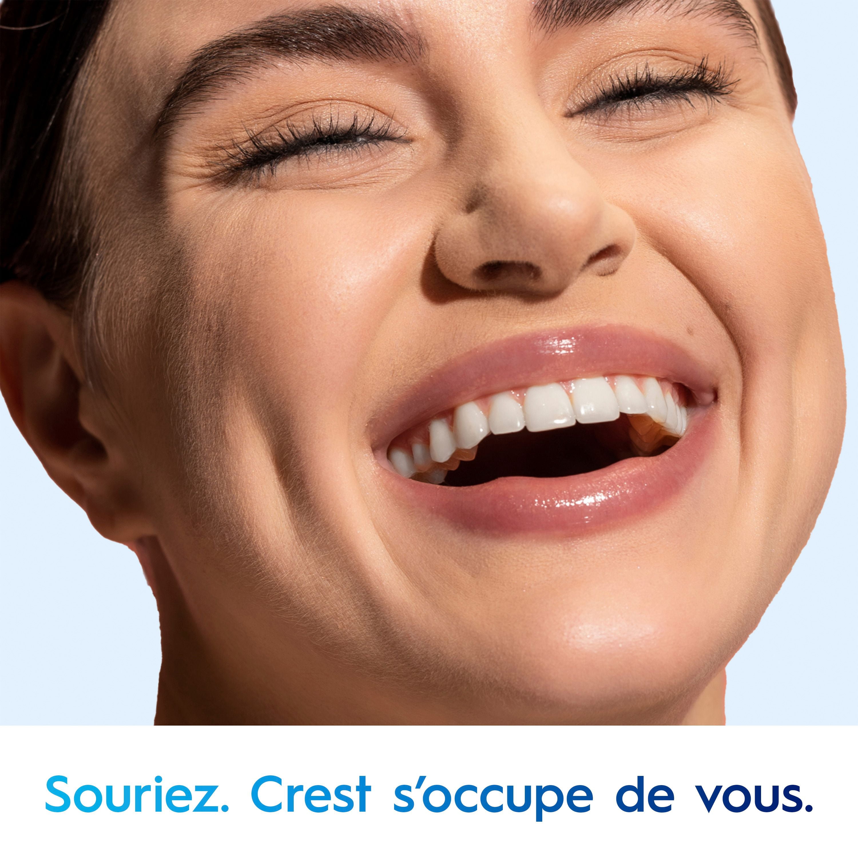 Dentifrice Crest Haleine propre Menthe verte 100 mL : neutralise la mauvaise haleine, protège contre les bactéries, combat la carie, rafraîchit l’haleine, blanchit en douceur