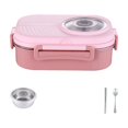 thumbnail image 2 of Articles en Liquidation! Ymkly Rangement de Cuisine, Boîte de Rangement, Boîte à Lunch en Acier Inoxydable pour Enfants d'École avec Contenants Alimentaires, Sac à Lunch Isolé Réutilisable, Boîte à Lunch pour, Tasse de Voyage pour Café Contigo, 2 of 9
