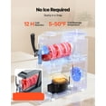 thumbnail image 3 of VEVOR Slushie Machine, 4L/135oz No Ice Needed Slushy Machine for Home, Frozen Drink Maker with Single Tank, Margarita Machine with Self-Cleaning, for Frozen Margaritas, 3 of 9
