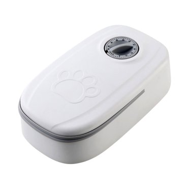 Automatic Pet Feeder With 48-Hour Timer, 350 ml BPA-Free Removable Bowl, Battery-Powered Quiet Design For Cats And Small To Medium Dogs