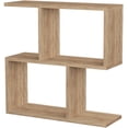 thumbnail image 3 of JV Home Homeania Collection Modern Side Table with Shelves for Storage, 24 Inch, Sonomo, 3 of 7