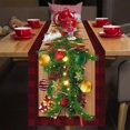 thumbnail image 4 of Christmas Table Runner 33X183Cm Holiday Kitchen Dining Table Decor For Christmas Birthday Party Home Decoration Festive Table Cover For Holiday Season, 4 of 6