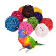 thumbnail image 2 of 10Pcs Pet Rattan Balls Toy Small Animals Parrot Birds Hamster Toy Foot 4cm, 2 of 8