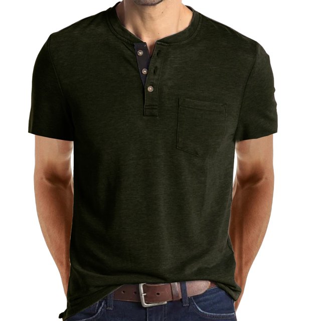 CEHVOM Hommes Manches Longues Musclé Robuste Basique Uni Couleur Unie Blouse T-Shirt Haut