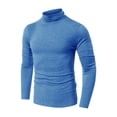 thumbnail image 1 of Chandail à Col Roulé Automne/hiver pour Hommes, Couleur Unie, Manches Longues, Couche de Base, 1 of 1