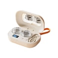 thumbnail image 3 of Ultrasonic Contact Lens Cleaner Travel Case with 3-Minute Cleaning Timer, White Plastic, Includes USB Cable, Washer and Storage Box, 3 of 6