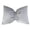 Light Gray, variant on Pillow for Home Petal Throw Pillow with Removable Adjustable Bow - 11x16in Cozy Cushion for Vanity Chair Headboard Car Interior and More