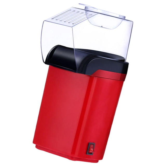 Abbracc Hot Air Popcorn Machine Efficient Household DIY Small for Party Dorm Camping