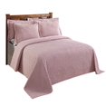 thumbnail image 3 of Better Trends BSASPDOPI Couvre-Lit en Coton Jullian, Rose - Taille Full & Double, 3 of 3
