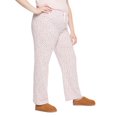 thumbnail image 4 of George Women's Plus Jersey Pajama Pant, 4 of 6