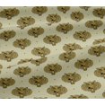 thumbnail image 5 of oneOone Tissu Jersey Viscose Imprimé Visage Animal BTY 60 Pouces de Large, 5 of 5