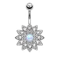 thumbnail image 1 of Xihbxyly up to 60% off Gifts Belly Button Updated S Urgical Steel Belly Button Rings With Properly Weekly Deals, 1 of 2