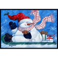 thumbnail image 1 of Carolines Treasures PJC1078MAT Come Ride With Me Snowman Indoor & Outdoor Mat- 18 x 27 in., 1 of 4