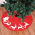thumbnail image 3 of Labymos 40 Inch Christmas Tree Skirt Reusable Xmas Tree Skirt for Christmas Decorations Happy Thanksgiving, 3 of 7