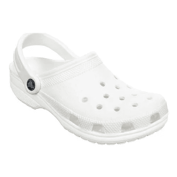 Remis à Neuf Crocs Unisexe Sabot Classique-Blanc Blanc M4/W6