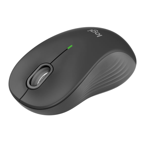 Logitech Signature M550 L - Mouse - optical - 3 buttons - wireless - Bluetooth - Logitech Logi Bolt USB receiver - graphite