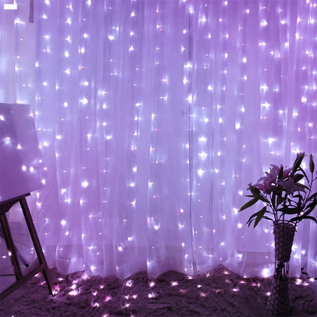 Halloween Decorations Clearance Sale Curtain Lights Creative Party Wedding Curtain Lights USB String Light With Remote Control(buy 2 get 1 free)