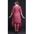 thumbnail image 3 of Bimba Tunique Indienne Rose à Renoncules Tango Florales pour Filles, Haut Décontracté Imprimé pour Femmes, Kurti Ethnique XXX-Large, 3 of 6