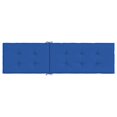 thumbnail image 3 of vidaXL Coussin de Chaise Longue Bleu Royal (75+105)x50x4 cm, 3 of 5