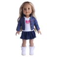 thumbnail image 1 of LOVEVER Ensemble de Poupée Robe Vêtements Accessoires Lot pour Poupée de 18 Pouces Our Generation My Life, 1 of 4
