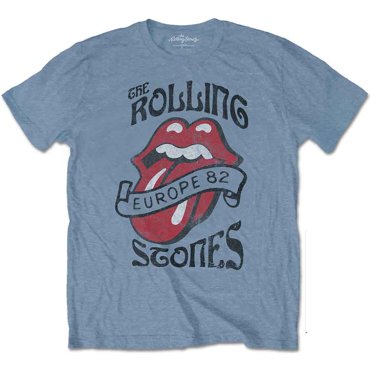 The Rolling Stones Unisex T-Shirt Europe '82 Tour