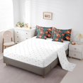 thumbnail image 3 of YST Ensemble de Douillette Complet 7 Pcs avec Draps, Ensemble de Literie Fox Mignon pour Enfants, Polyester, Format Double (7 Unités), 3 of 5
