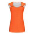 thumbnail image 4 of Meichang Débardeurs Décontractés pour Femmes Été Col Rond Tunique Ample Chemises Sans Manches Basiques Blouses Camisole Unie, 4 of 4