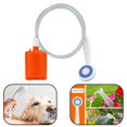 thumbnail image 2 of koolsoo Douche de Camping Portable Pompe de Douche de Camping Extérieure Pomme de Douche Rechargeable pour Orange, 2 of 8