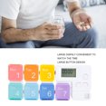 thumbnail image 3 of Portable Mini Weekly Medicine Reminder Pills Storage Box Organizer Case for Travel and Outdoor, 3 of 7