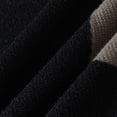 thumbnail image 5 of Pisexur Chandails Hommes Doux et Confortables Chandails d'Automne Hommes Décontracté Imprimé Col Rond Couleur Unie Manches Longues Chandail Tricoté Rayé Café,TG, 5 of 5