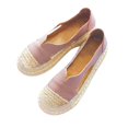 thumbnail image 3 of Leutsin Chaussures Femme à Semelle Souple Mode Décontractée Plates Couleur Unie Bout Rond à Lacets, 3 of 4