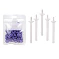 thumbnail image 3 of Xuanheng 1Bag Depilatory ing Beads Hair Removal Set & 5x Applicator Lavender, 3 of 8