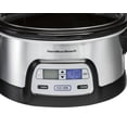 thumbnail image 3 of Hamilton Beach 6-Quart Programmable FlexCook™ Slow Cooker with Locking Lid, 3 of 7