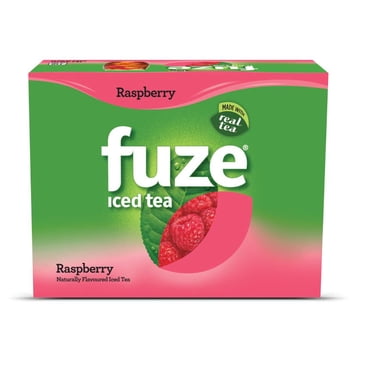 Fuze Iced Tea Raspberry Cans, 341 mL, 12 Pack