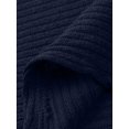 thumbnail image 4 of Innerwin Sweater Winter Warm Ladies Pullover Loungewear Solid Color Thermal Jumper Tops Navy Blue XXL, 4 of 6
