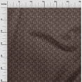 thumbnail image 3 of oneOone Velvet Dark Brown Fabric Baroque Sewing Craft Projects Fabric Prints By Yard 58 Inch Wide, 3 of 4
